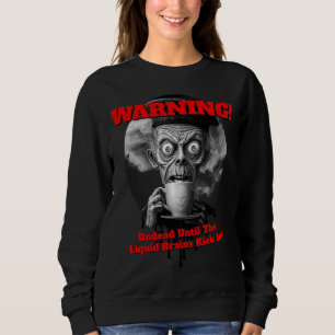 Pete: Flüssiges Gehirn Morgen Sweatshirt