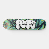 Pete Graffiti Custom Personalisiert Skateboard (Horizontal)