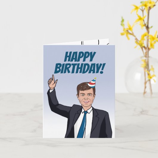 Pete Greeting Karte (Gelbe Blume)