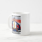 PETE HEGSETH "VERNICHTET" KAFFEETASSE (Vorderseite Links)