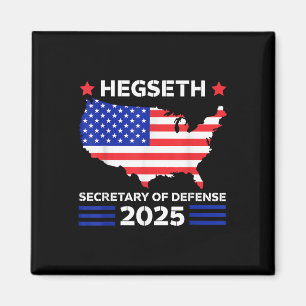 Pete Hegseth Verteidigungsminister 2025 Trump Pick Magnet