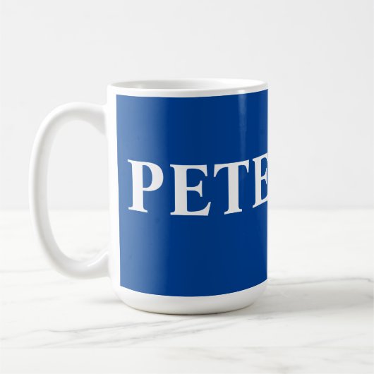 Pete! Kaffeetasse (Links)