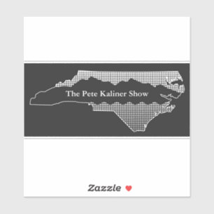 Pete Kaliner Staat-Logo-Aufkleber anzeigen - schwa Aufkleber
