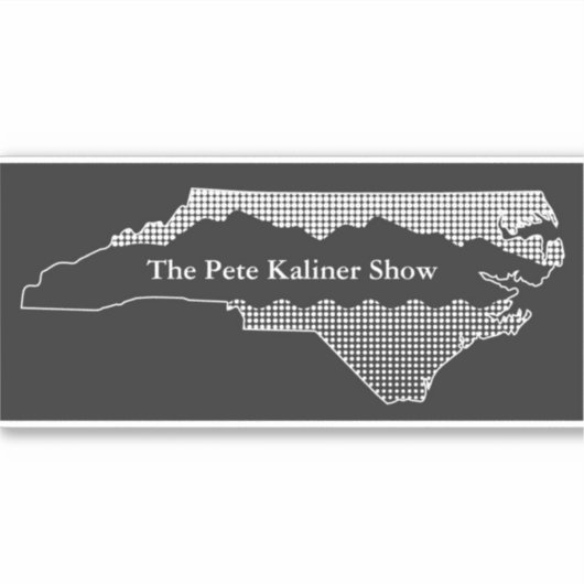 Pete Kaliner Staat-Logo-Aufkleber anzeigen - schwa Aufkleber (Vorderseite)