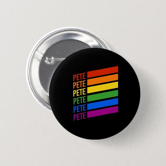 Pete LGBT Button (Vorne & Hinten)