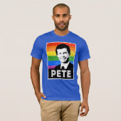 Pete LGBT Flag T-Shirt (Vorne ganz)
