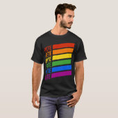 Pete LGBT Rainbow T-Shirt (Vorne ganz)