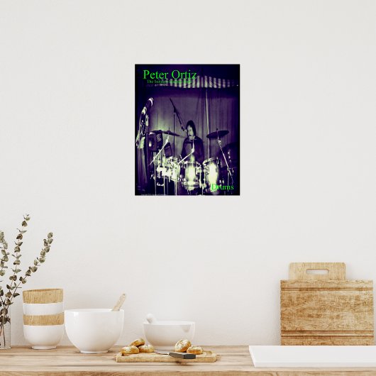 Pete Ortiz Poster (Küche)