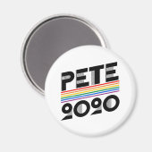 Pete Pride 2020 Magnet (Vorderseite/Rückseite)