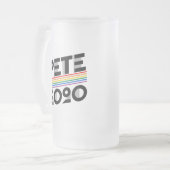 Pete Pride 2020 Mattglas Bierglas (Vorderseite Links)