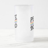Pete Pride 2020 Mattglas Bierglas (Mittel)