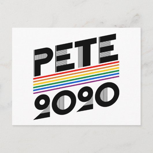 Pete Pride 2020 Postkarte (Vorderseite)