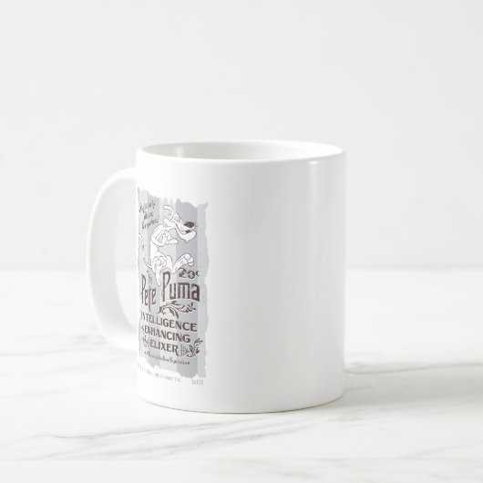 Pete Puma Intelligence Elixer Kaffeetasse (Vorderseite Links)