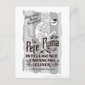 Pete Puma Intelligence Elixer Postkarte (Vorderseite)