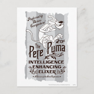 Pete Puma Intelligence Elixer Postkarte