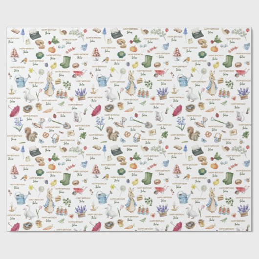 Peteer das Kanbit Geschenkpapier (Flach)