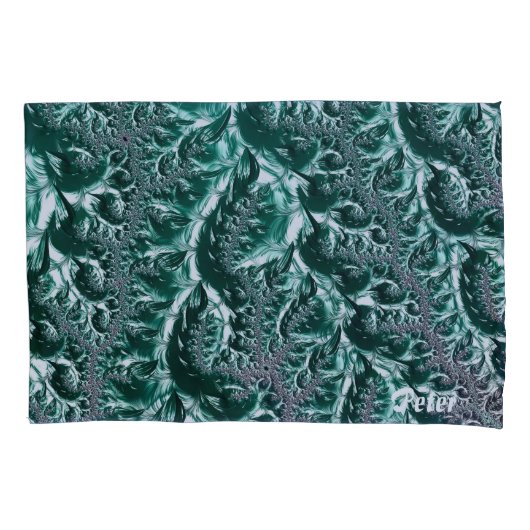 PETER ~2 Original-Fraktal Designe ~ Back to Back ~ Kissenbezug (Vorderseite)