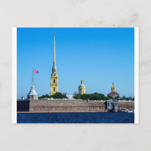 Peter and Paul Fortress St. Petersburg Russia Postkarte