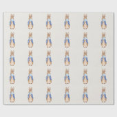 Peter Blows a Blue Bubble Kaugummi Geschenkpapier (Flach)