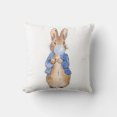 Peter Blows a Blue Bubble Kaugummi Kissen (Vorderseite)