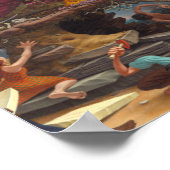 Peter Blume - Der Felsen Poster (Ecke)