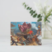 Peter Blume - Der Felsen Postkarte (Stehend Vorderseite)