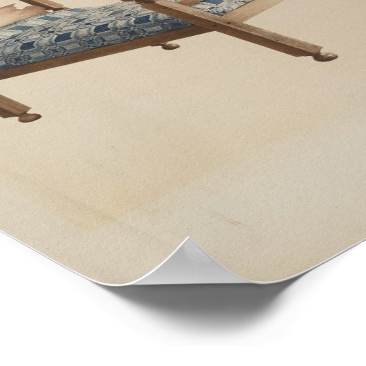 Peter C. Ustinoff Four Poster Bed. 1940 (Ecke)