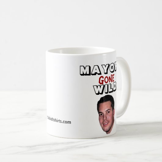 Peter Cammarano III - Bürgermeister Gone Wild Kaffeetasse (VorderseiteRechts)