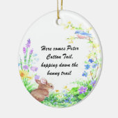 Peter Cotton Schwanz - Keramik Ornament (Links)