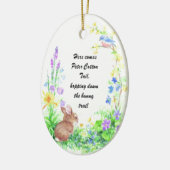 Peter Cotton Schwanz - Keramikornament (Links)