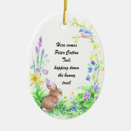 Peter Cotton Schwanz - Keramikornament