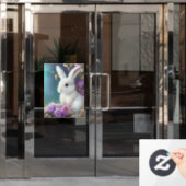 Peter Cottontail Fensteraufkleber (Büro Tür)