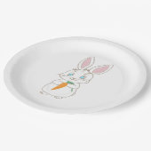 Peter Cottontail  Pappteller (Schrägansicht)