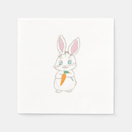Peter Cottontail Serviette