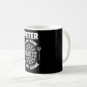 Peter darts fan personalized name shirt kaffeetasse (VorderseiteRechts)