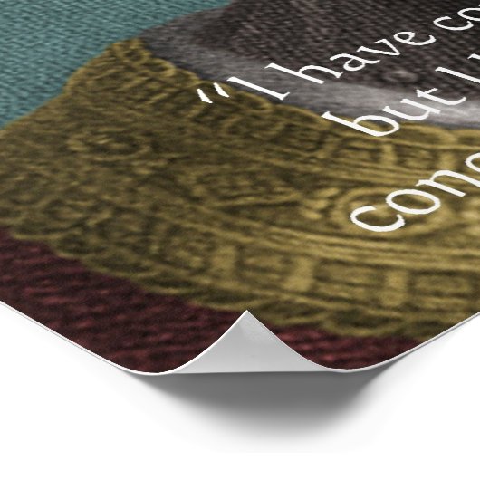 Peter Das große Poster "Erobere mich selbst" (Ecke)