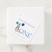 Peter das Kaninchen 1. Geburtstag Geschenkanhänger (Beispiel)