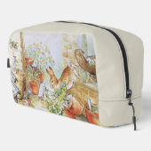 Peter das Kaninchen, das in Gartenschuppen stürzt Waschbeutel (Rechte Ecke)