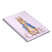 Peter das Kaninchen Erster Geburtstag Notizblock (Rechte Seite)