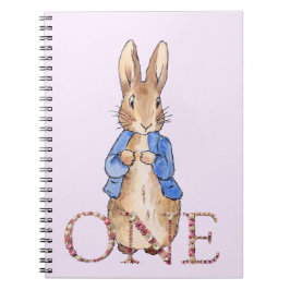 Peter das Kaninchen Erster Geburtstag Notizblock