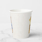 Peter das Kaninchen Erster Geburtstag Pappbecher (Links)