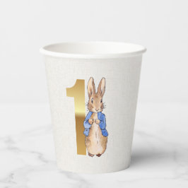 Peter das Kaninchen Erster Geburtstag Pappbecher