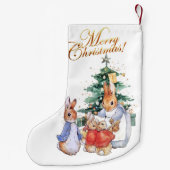 Peter das Kaninchen Frohe Weihnachtsbaum Kleiner Weihnachtsstrumpf (Rückseite)