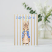 Peter das Kaninchen Gruß Ostern Feiertagspostkarte (Stehend Vorderseite)
