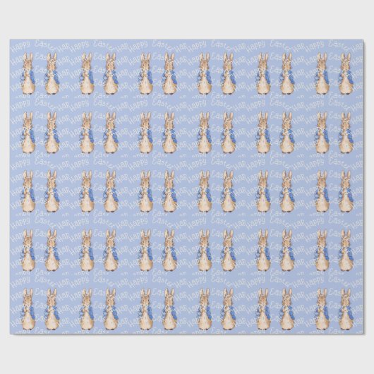 Peter das Kaninchen Gruß Ostern Geschenkpapier (Flach)