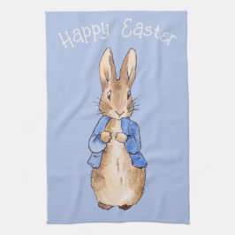 Peter das Kaninchen Gruß Ostern Geschirrtuch