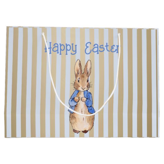 Peter das Kaninchen Gruß Ostern Große Geschenktüte (Rückseite)