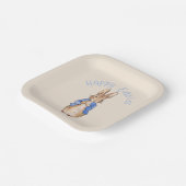 Peter das Kaninchen Gruß Ostern Pappteller (Gewinkelt)