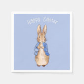 Peter das Kaninchen Gruß Ostern Serviette (Vorderseite)