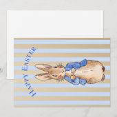 Peter das Kaninchen Happy Oaster Feiertagskarte (Vorne/Hinten)